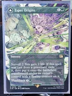 Esper Origins (Borderless) - Reg - MTG - Final Fantasy - FIN - 0370 - RARE ~ NM - Image 2