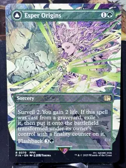 Esper Origins (Borderless) - Reg - MTG - Final Fantasy - FIN - 0370 - RARE ~ NM - Image 3