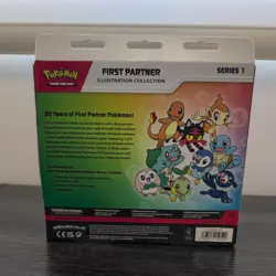 Pokemon First Partner Illustration Collection Series 1 Sealed SHIPS FAST - Image 3