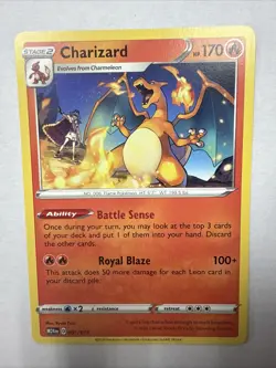 Charizard 001/015 Promo McDonald's Promos 2024 Pokemon Near Mint - Image 1