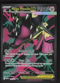 Mega Mawile ex 162/132 Pokemon TCG ME01: Mega Evolution NM - Image 1