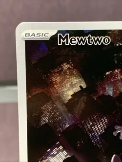 Pokemon TCG Mewtwo 052 Full Art Holo Rare Black Star Promo Scarlet & Violet 151 - Image 2