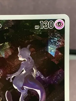 Pokemon TCG Mewtwo 052 Full Art Holo Rare Black Star Promo Scarlet & Violet 151 - Image 3