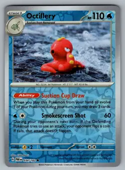 Octillery 034 182 C Paradox Rift Pokemon NM - Image 1