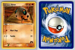 Team Magma's Aron 58 95 C Team Magma vs Team Aqua Pokemon LP - Image 3