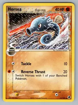 Horsea 31 101 UC Dragon Frontiers Pokemon LP - Image 1