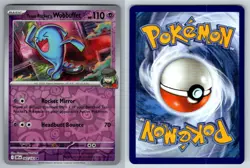 Team Rocket's Wobbuffet 082 182 R Destined Rivals Pokemon NM - Image 3
