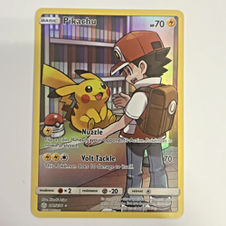 Pokemon TCG Pikachu Secret Rare Holo Sm-Cosmic Eclipse 241/236 70 HP - Image 1