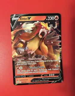 Pokemon TCG Entei V Brilliant Stars 022/172 Holo NM - Image 1