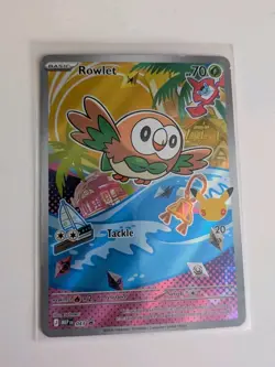 Pokemon First Partner Illustration Collection Series 1 Alolan Starters Promo Set - Image 2