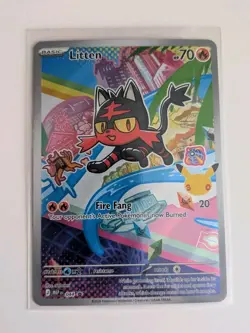 Pokemon First Partner Illustration Collection Series 1 Alolan Starters Promo Set - Image 4