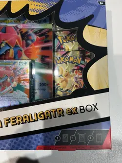 Pokemon Mega Feraligatr EX Box Ascended Heroes Promo Booster Lenticular - Image 4