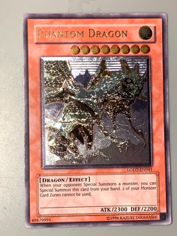 yugioh Phantom Dragon LODT-EN041 Ultimate Rare Unlimited Ed near mint - Image 1