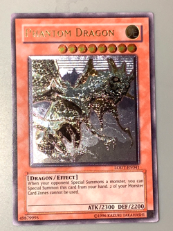 yugioh Phantom Dragon LODT-EN041 Ultimate Rare Unlimited Ed near mint - Image 2