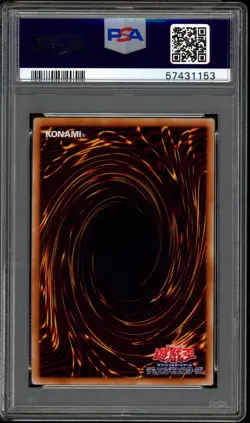 Yu Gi Oh Japanese Magi Magi Magician Gal WJMP-JP018 Ultra Rare PSA 8 Mint - Image 2