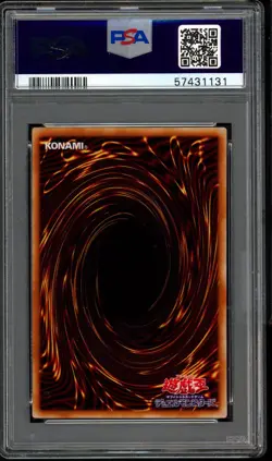 Yu Gi Oh Japanese Amazoness Chain Master Ultra Rare WJ-02 PSA 10 Mint - Image 2