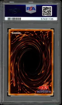 Yu Gi Oh Japanese Elemental HERO Burstinatrix PP8-JP002 Secret Rare PSA 10 Mint - Image 2