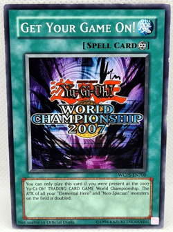 Yu Gi Oh Get Your Game On! WCPS-EN700 WCS2007 World Championship - Image 1