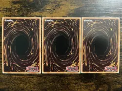 3x Blazing Mirror Force DOCS-EN076 Secret Rare 1st Edition Near Mint Yu-Gi-Oh! - Image 2