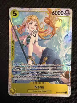 EB03-053 Nami SR One Piece TCG: Heroines Edition - English - Image 1