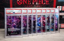 ONE PIECE TCG - 2ND ANNIVERSARY SET ENGLISH VERSION - Sequential - PSA 10 - Image 1