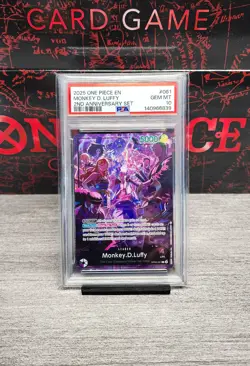ONE PIECE TCG - 2ND ANNIVERSARY SET ENGLISH VERSION - Sequential - PSA 10 - Image 2