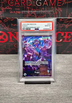 ONE PIECE TCG - 2ND ANNIVERSARY SET ENGLISH VERSION - Sequential - PSA 10 - Image 5