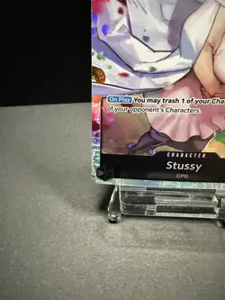Stussy OP07-085 SR Super Rare 500 Years In The Future One Piece TCG English NM - Image 4