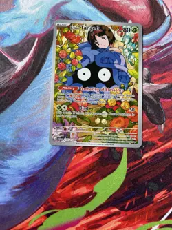Pokemon TCG Erika's Tangela 218/217 Illustration Rare Ascended Heroes NM - Image 3
