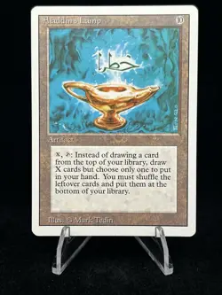 ALADDIN’s LAMP Revised Edition 1994 Magic The Gathering (MTG) TCG 🔥Rare🔥 - Image 1