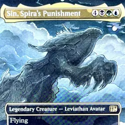 Sin, Spira's Punishment (Borderless) - Reg - MTG - FIN - 0348 - RARE ~ NM - Image 1