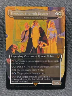 Mtg Silver Screen Foil: The Returned King Kenrith/Thoden Strength Restored - Image 3