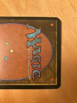 4Th Blue Rei Hat Alpha Cut English Error Card Mtg Version Rare Fourth Edition - Image 4