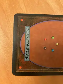 4Th Blue Rei Hat Alpha Cut English Error Card Mtg Version Rare Fourth Edition - Image 5