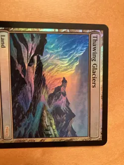 Promo Thawing Glaciers Foil English Version Mtg Edh Reprinting Prohibited Dci - Image 2