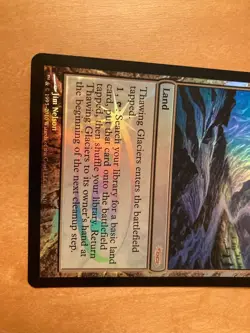 Promo Thawing Glaciers Foil English Version Mtg Edh Reprinting Prohibited Dci - Image 3