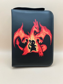 Pokemon Trading Card Binder Holder 50 Page TCG 400- Charizard Venusaur Starter - Image 1