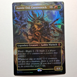 Auntie Ool, Cursewretch 2 NM FOIL Lorwyn Eclipsed Commander MTG - Image 1