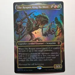 The Reaper, King No More - Foil - Borderless mtg NM - Image 1