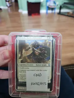 Commander Deck Knights Mono White Magic MTG - Image 1