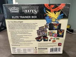 Pokemon TCG Hidden Fates Elite Trainer Box ETB Sealed/minor Tear - Image 2