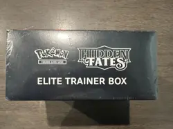 Pokemon TCG Hidden Fates Elite Trainer Box ETB Sealed/minor Tear - Image 5