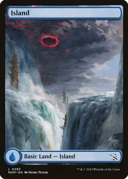 Magic the Gathering (mtg): MOM: Island (0285) (x 4) - Image 1