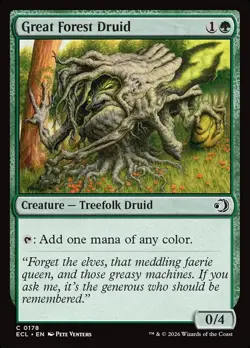 Magic the Gathering (mtg): ECL: Great Forest Druid (x 4) - Image 1