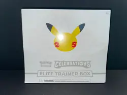 Pokemon TCG Celebrations Elite Trainer Box 25th Anniversary ETB Factory Sealed - Image 1