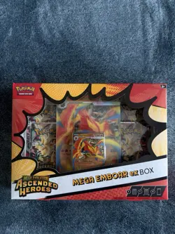 Pokemon TCG Mega Evolution Ascended Heroes EX Box (Lot of 3) - Image 1