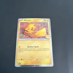 2026 Pikachu 051 Stamped Pokemon Day 30th Anniversary Promo NM - Image 1