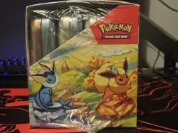 Pokemon TCG: Prismatic Evolutions Mini Tin Sealed CDU 8 Tins x 1 - Image 2