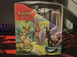 Pokemon TCG: Prismatic Evolutions Mini Tin Sealed CDU 8 Tins x 1 - Image 3