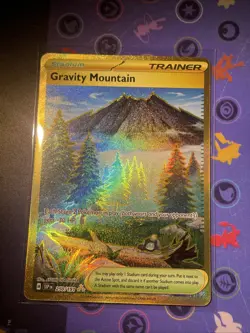 Pokemon Gravity Mountain Hyper Rare Holo Surging Sparks 250/191 - Image 1